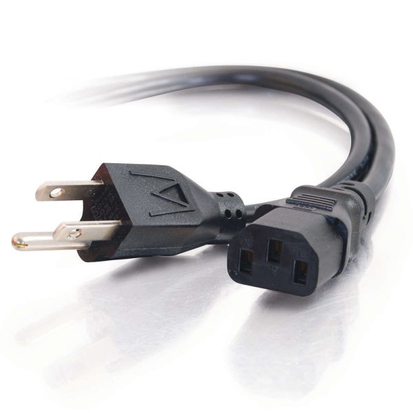 Power Cord 110V 3-Prong NEMA Plug Part# 4000-8401