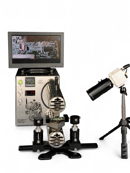 Trident Marine Grade Rework System 220VAC with Adjustable Camera & Monitor | Part #3500-1502