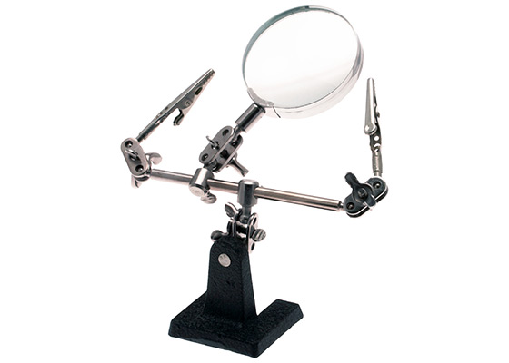26000 Helping Hands Magnifier with Clamps