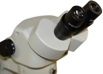 SPZH-135 Stereo Zoom Binocular Microscope on Stand PLED Part#26800B-351