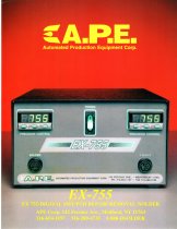 EX-755 Soldering and SMT Tweezer Station 110V Part# 0755-0002