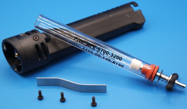 Desolder Handpiece Replacement Kit w/ Handle & Shroud, Glass Tube, Retaining Screws Part# 6700-0287