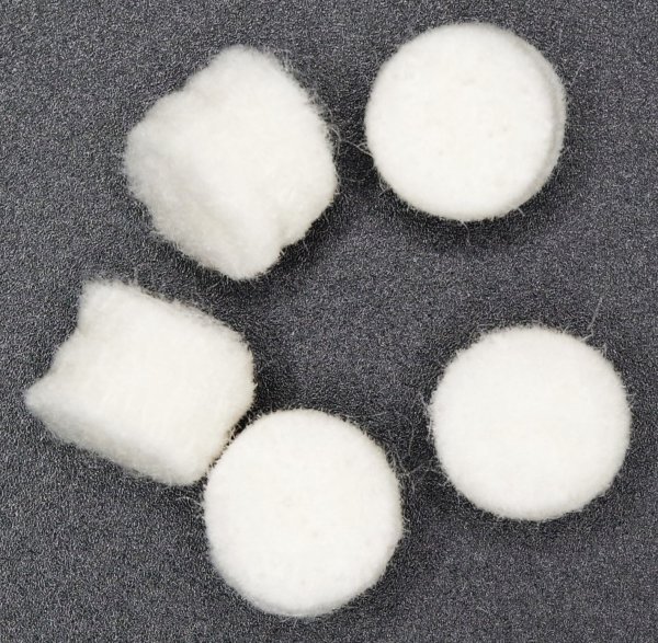 Glass Tube Filter Felts 10 pack Part#6700-0100P10