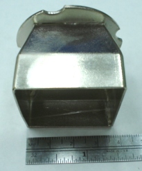 Nozzle 1.40" x 1.40" (35.6 x 35.6 mm)-Fluted Top Part# 8100-1414F