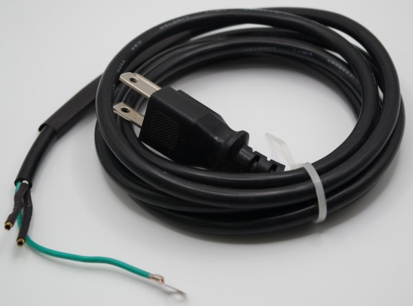 3 Prong Power Cord NEMA Plug With Connectors For Heater Head 110V | Part#6700-4000